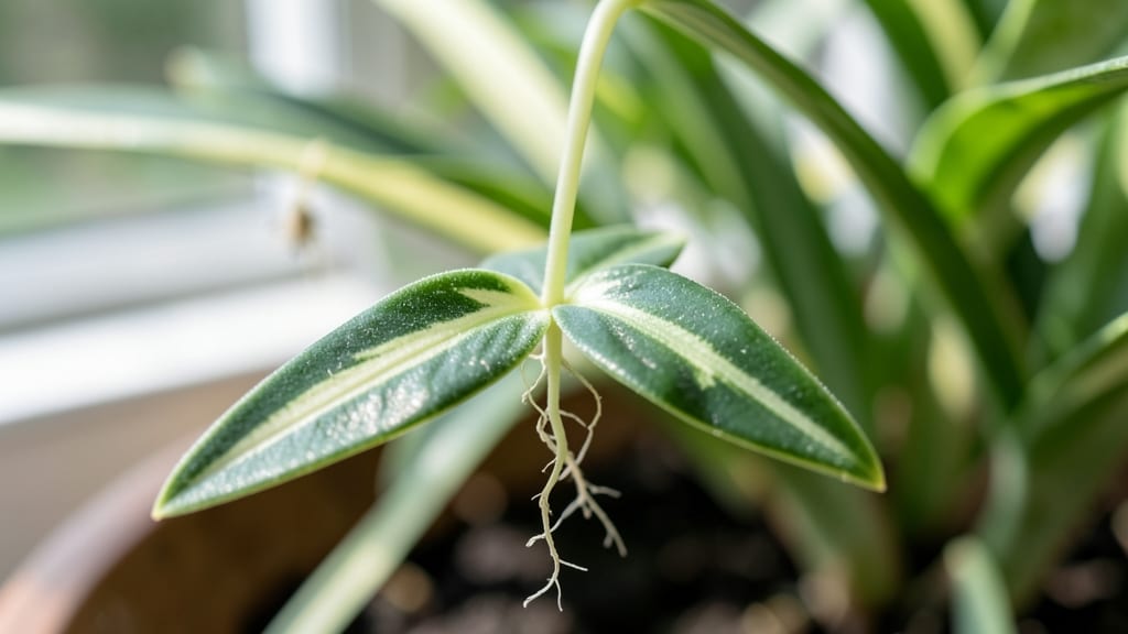 How Much Light Does a Spider Plant Require: Bright Indirect Sun for Healthy Variegation