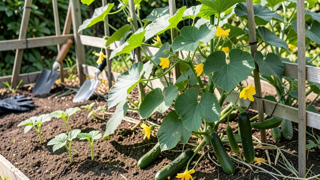 When to Plant Cucumbers in Zone 8: Soil Temp & Frost-Free Timeline for Peak Harvests