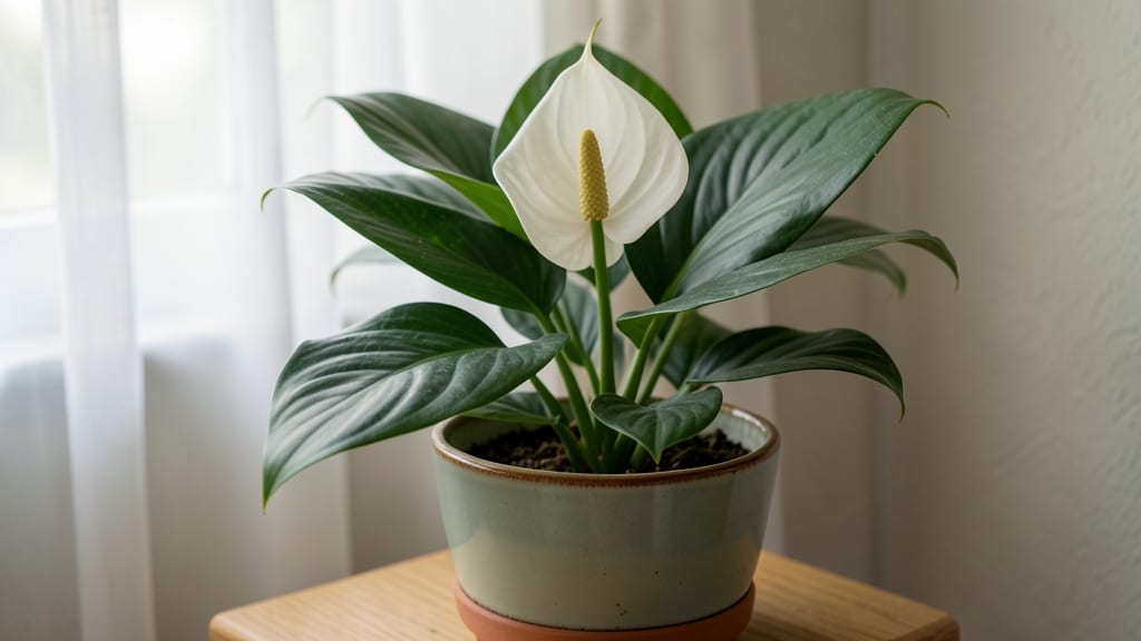 How Much Light Does a Peace Lily Plant Need: Thriving in Low to Medium Indirect Sunlight