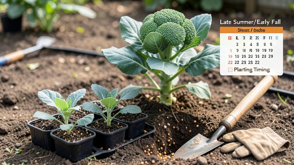 When to Plant Broccoli in Zone 9b: Cool-Season Window & Heat-Proof Tips