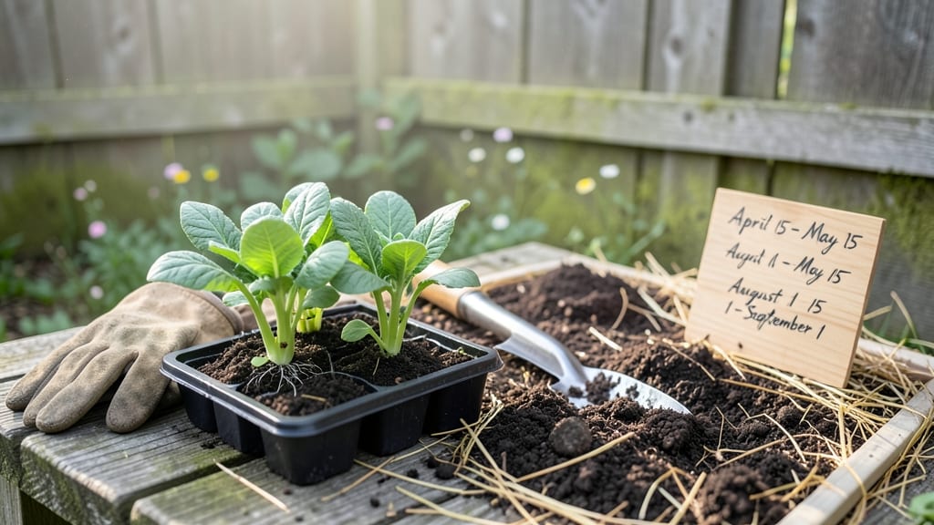 When to Plant Brussel Sprouts in Kansas: Frost-Free Timeline for Zero-Bolt Harvests
