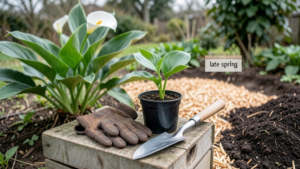 When to Plant Calla Lilies in Zone 5: Spring Soil Warmth Triggers for Bold Blooms