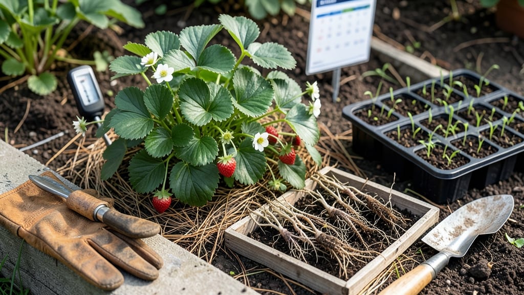 When Should You Plant Strawberries in Ohio: Soil Temperature Triggers for Strong Root Growth