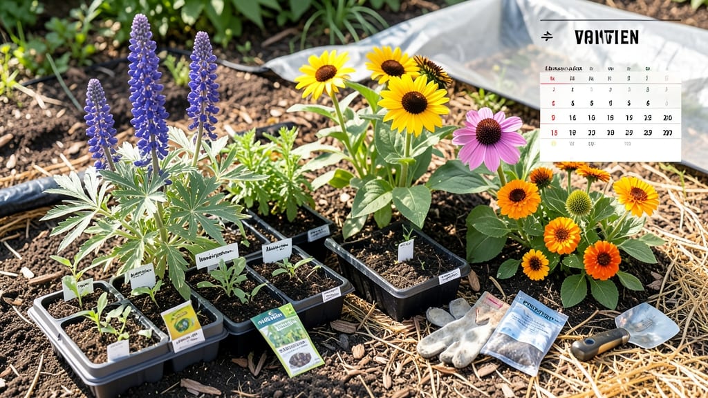 When to Plant Flowers in Vermont: Frost-Free Timeline by USDA Zone 4-5