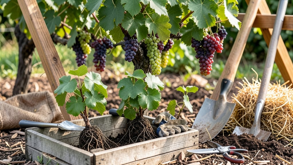 When to Plant Grapes in Georgia: USDA Zone 8A Timing for Thriving Vines