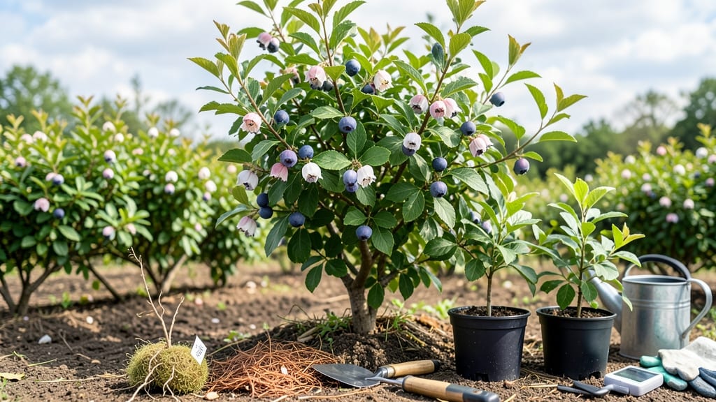 When to Plant Blueberries in Zone 8: Chill-Hour Needs & Frost-Free Timeline